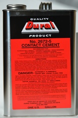Dural No. 2672-5 Contact Cement Adhesive - 4oz. with Brush in Cap no CA